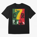 Portugal The Goat CR 7 World Cup 2026 Oversized T-Shirt Make Game Day About FIFA World Cup 2026 USA Canada Mexico Spirit, Made for France and Portugal, Messi, Neymar and Mbappe, Match Day Excitement, Supporter Culture, Golden Goals and Global