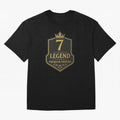 7Legend Football Inspired Number 7 T-Shirt Oversized T-Shirt Show Match Day Excitement for the FIFA World Cup 2026 Journey through CR7 Highlights, England and Germany Pride, Soccer Culture, Superstar Moments, National Team Dreams and Competitive