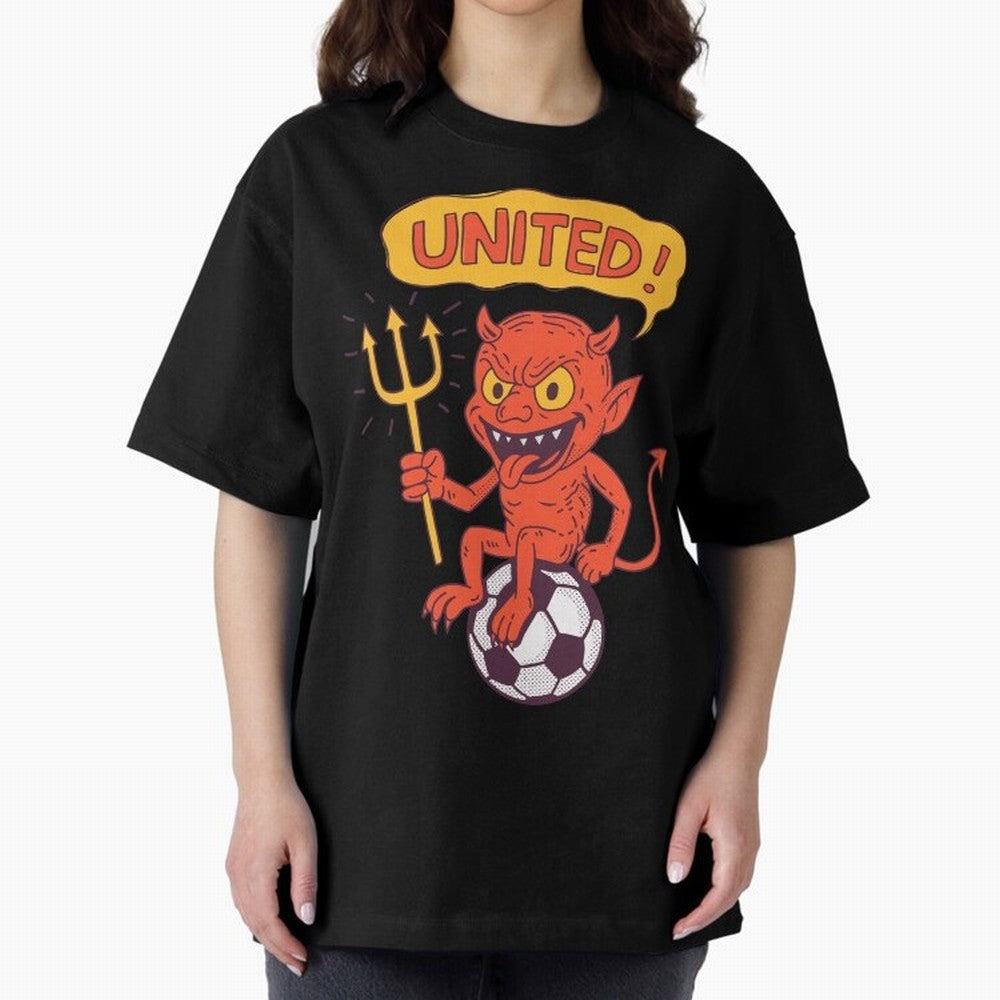 Manchester United The Red Devils Oversized T-Shirt Remember FIFA World Cup 2026 Group Stage Featuring Messi and Cristiano Ronaldo, Portugal Energy, Football Passion, Legendary Performances, Festival Vibes and Supporter Community; Perfect for Fans,
