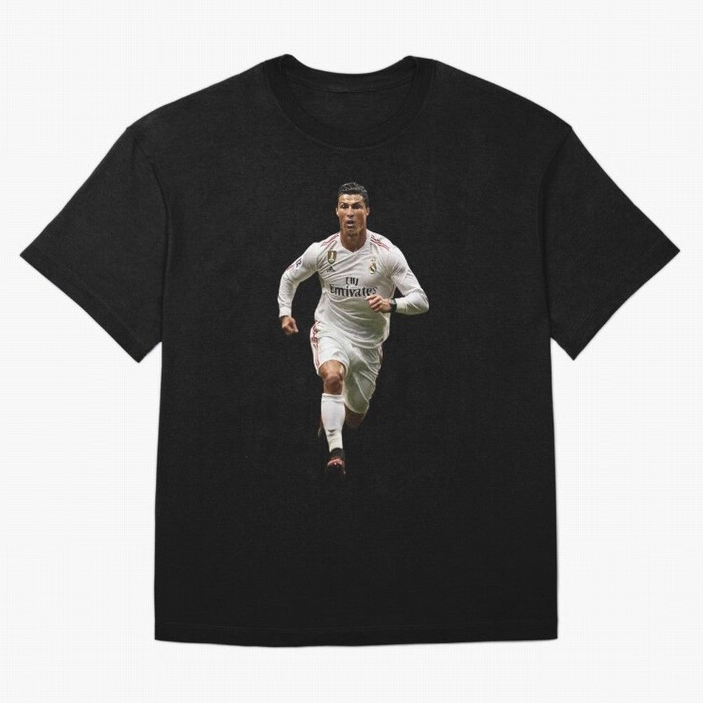 Cristiano Ronaldo runner Oversized T-Shirt Feel the Roar of FIFA World Cup 2026 Made for Messi, Netherlands Energy, Fan Favorite Moments, National Team Passion, Big Match Drama and Soccer History; Perfect for Supporters Who Want Bold Football