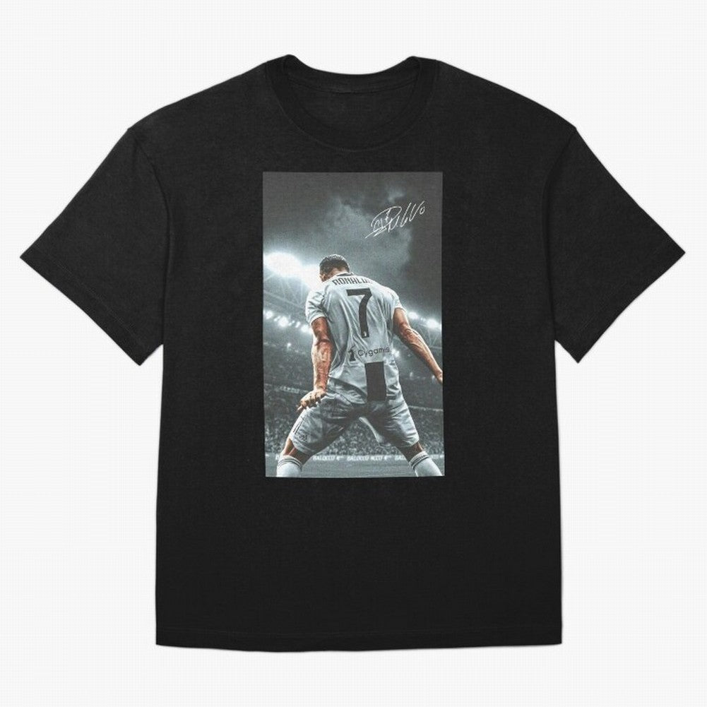 Cristiano Ronaldo Celebration Oversized T-Shirt Celebrate the Stars of Global Football Passion for FIFA World Cup 2026 USA Canada Mexico, with Neymar, Argentina, Goal Celebration Energy, Supporter Heritage, Football Icons and Worldwide Tournament