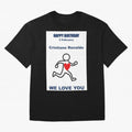 Tribute to Cristiano Ronaldo ¡ª 5 February Oversized T-Shirt Support Iconic Players in Match Day Hype around FIFA World Cup 2026 Group Stage, Haaland and Mbappe, Argentina and Brazil, Stadium Memories, Football Loyalty, International Chants and