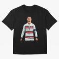 Cristiano Ronaldo Design Oversized T-Shirt Celebrate Global Football Passion for FIFA World Cup 2026 USA Canada Mexico, Connected to Messi, England, France and Netherlands, Fan Favorite Moments, National Team Passion, Big Match Drama and Soccer