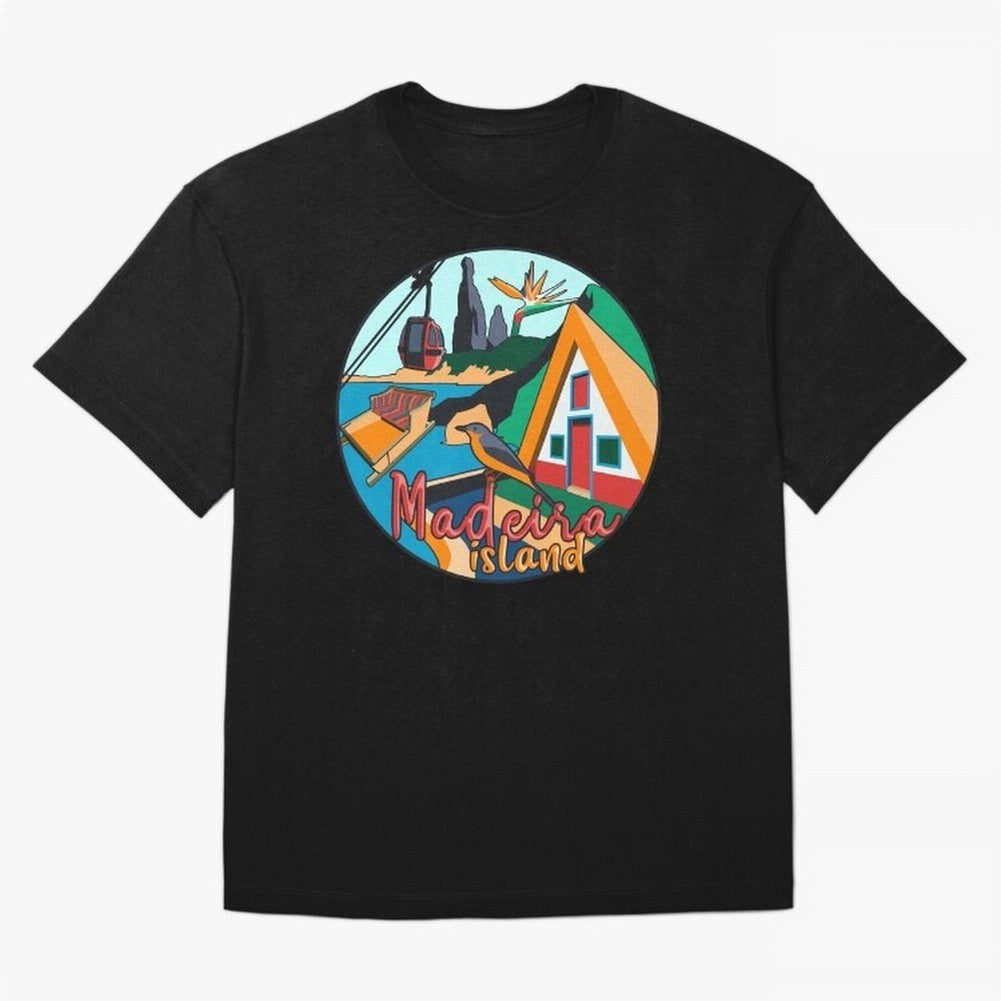 Madeira Island Oversized T-Shirt Represent Global Football Passion for FIFA World Cup 2026 USA Canada Mexico, Made for Messi and Cristiano Ronaldo, England, France and Netherlands, Game Day Rituals, Football Legends, Country Pride and the Road to