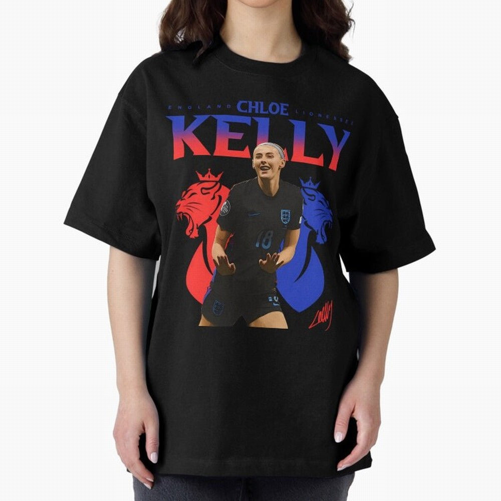 Chloe Kelly Oversized T-Shirt Bring Home Global Football Passion for FIFA World Cup 2026 Group Stage, with Mbappe and Neymar, England, France and Netherlands, Stadium Chants, National Pride, Trophy Dreams and Unforgettable Football Memories;