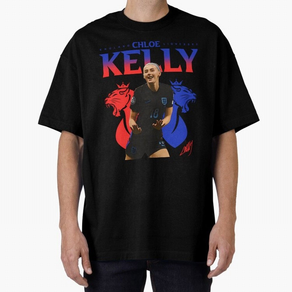 Chloe Kelly Oversized T-Shirt Bring Home Global Football Passion for FIFA World Cup 2026 Group Stage, with Mbappe and Neymar, England, France and Netherlands, Stadium Chants, National Pride, Trophy Dreams and Unforgettable Football Memories;