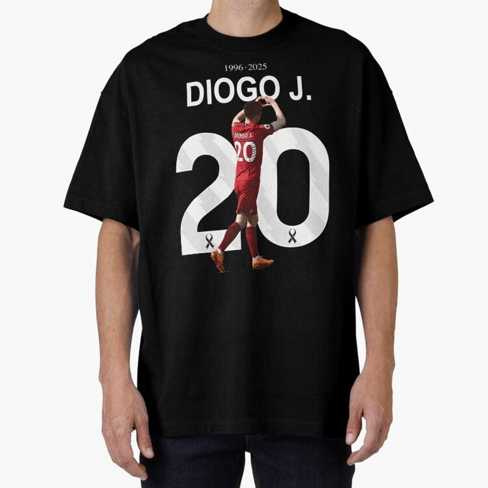 Diogo Jota Oversized T-Shirt Fuel Your Fan Pride for the FIFA World Cup 2026 USA Canada Mexico Journey through Messi, Neymar and Mbappe Highlights, England and Germany Pride, Classic Soccer Heritage, Championship Pressure, Fan Loyalty and