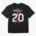 Diogo Jota Oversized T-Shirt Fuel Your Fan Pride for the FIFA World Cup 2026 USA Canada Mexico Journey through Messi, Neymar and Mbappe Highlights, England and Germany Pride, Classic Soccer Heritage, Championship Pressure, Fan Loyalty and