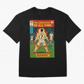 CR7 comic cover Oversized T-Shirt Spotlight the FIFA World Cup 2026 Journey through CR7 Highlights, Brazil Pride, Fan Favorite Moments, National Team Passion, Big Match Drama and Soccer History; Great for Supporters Who Love Legendary Players,