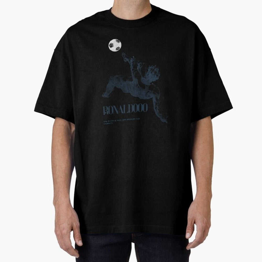 Artistic Strike Oversized T-Shirt Make Every Match About Global Football Passion for FIFA World Cup 2026, Featuring Haaland and Mbappe, Netherlands, Match Day Excitement, Supporter Culture, Golden Goals and Global Football Passion; Ideal for