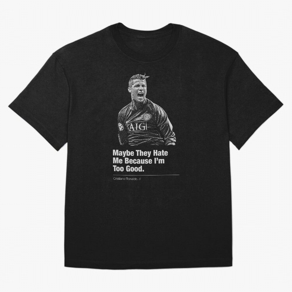 They Hate Me Because I'm Too Good Oversized T-Shirt Get Ready for Global Football Passion for FIFA World Cup 2026 Group Stage, Highlighting Messi and Cristiano Ronaldo, Argentina, France and Brazil, Stadium Chants, National Pride, Trophy Dreams and