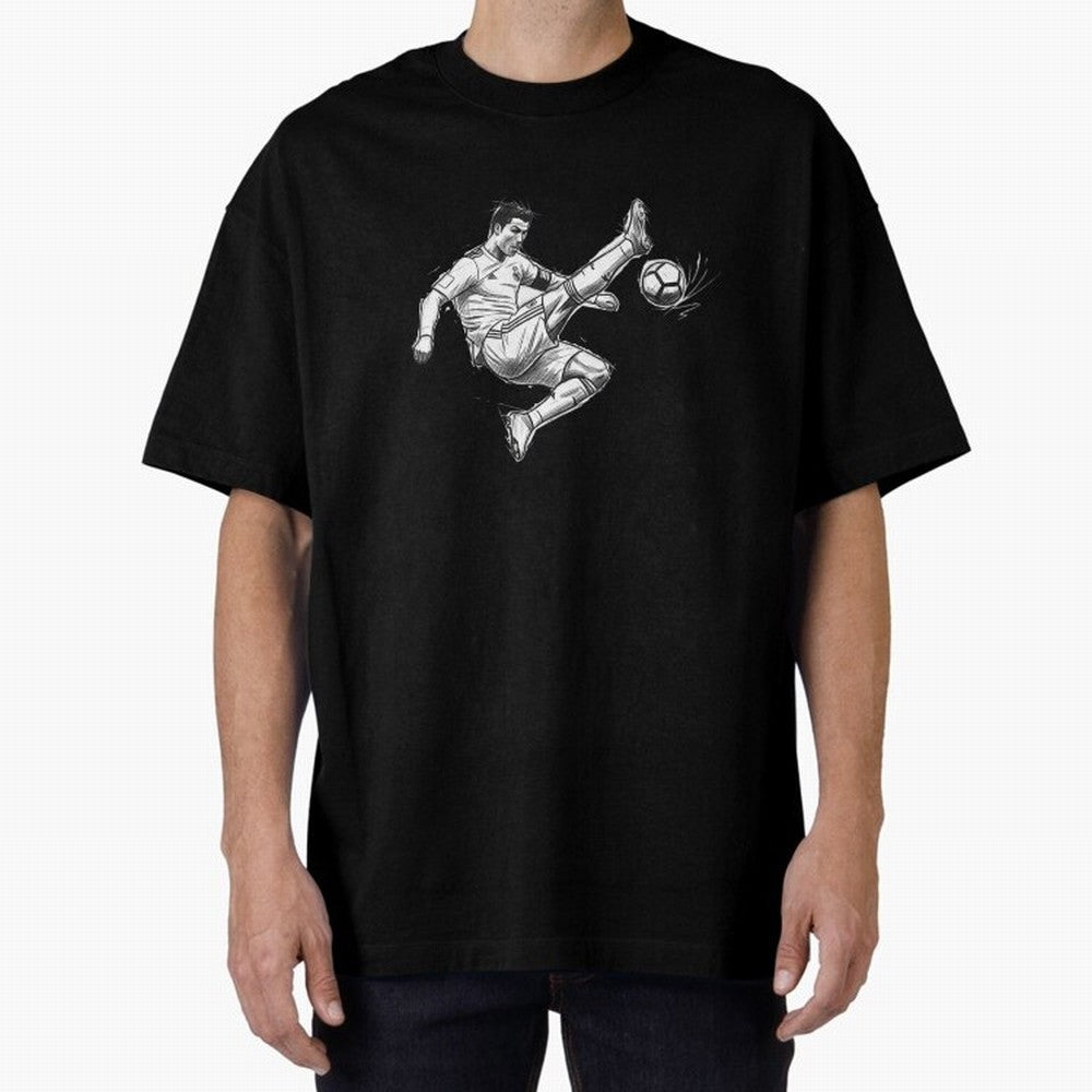 The King: Cristiano Ronaldo Oversized T-Shirt Join Supporters Worldwide for FIFA World Cup 2026 Built around Neymar, Haaland and Cristiano Ronaldo, Argentina Energy, Retro Football Energy, Iconic Rivalries, Trophy Chase Drama and Stadium