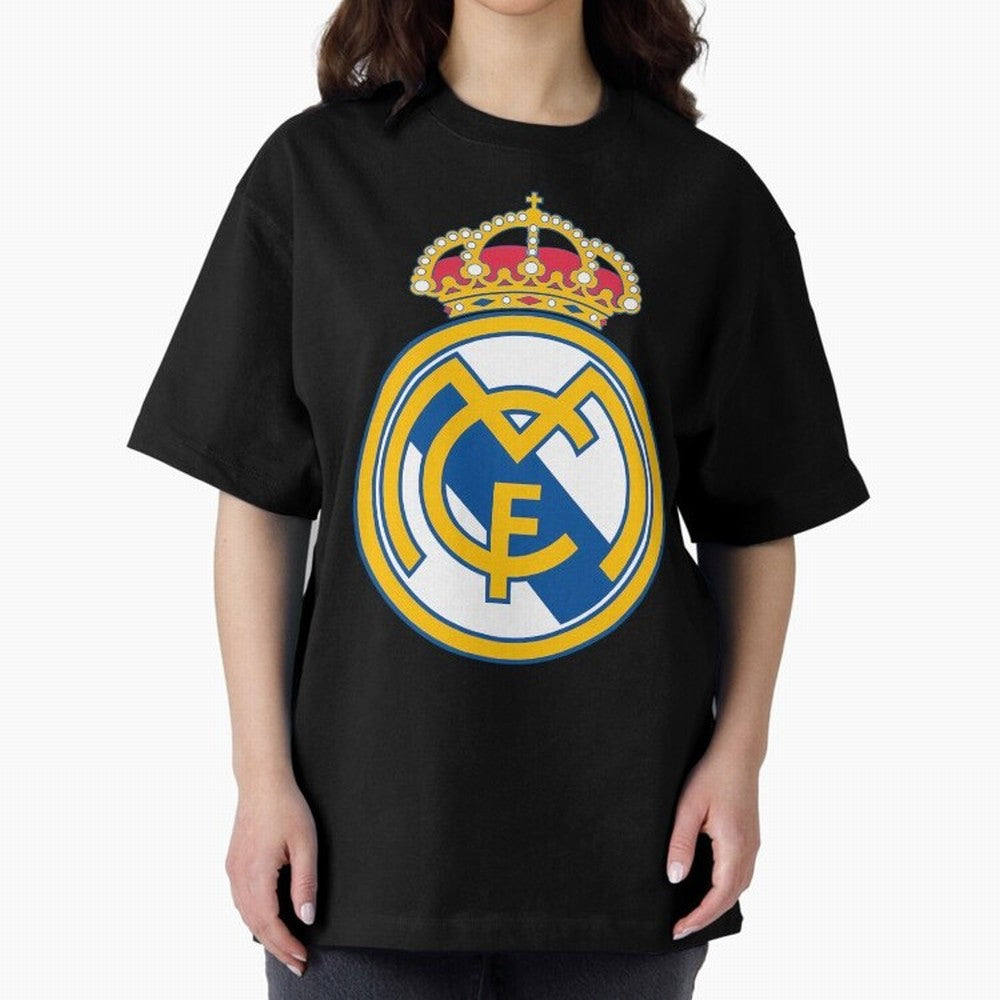 The Madrid CF Oversized T-Shirt Celebrate the Stars of FIFA World Cup 2026 with Cristiano Ronaldo, Spain Energy, Worldwide Fan Energy, Dramatic Goals, Stadium Lights and Championship Celebrations; Made for Collectors Who Enjoy Iconic Players,