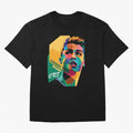 CR7 Pop Art Cristiano Ronaldo Design For Football Fans Gift For Soccer Lovers Oversized T-Shirt Embrace Global Football Passion for FIFA World Cup 2026, Highlighting Neymar, Netherlands, Tournament Hype, Historic Matchups, Family Viewing Parties