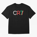 CR7 Portugal Colors Poster For Football Fans, Gift For Soccer Lovers Oversized T-Shirt Capture FIFA World Cup 2026 for Fans of Messi, Neymar and Mbappe and Netherlands, Bringing Soccer Culture, Superstar Moments, National Team Dreams and