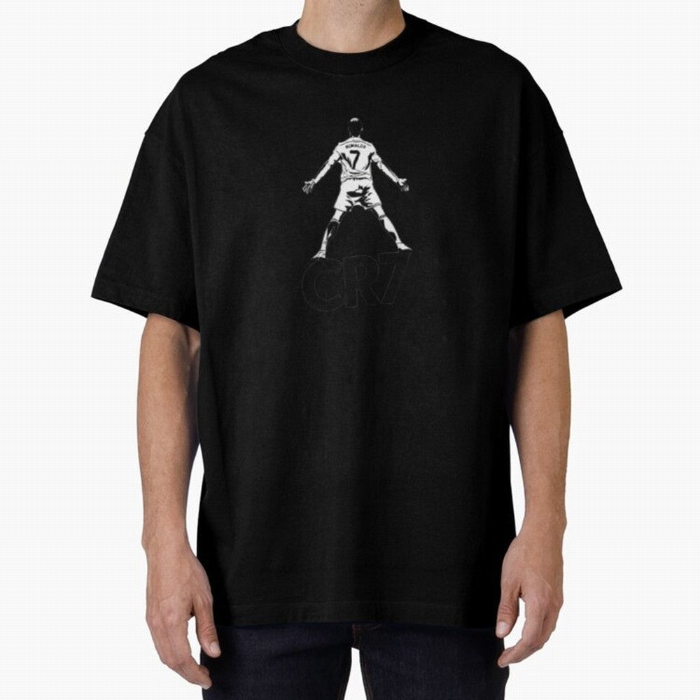 CR7 Oversized T-Shirt Show Your Tournament Heart for Global Football Passion for FIFA World Cup 2026 USA Canada Mexico, with Mbappe, Argentina and Brazil, Stadium Chants, National Pride, Trophy Dreams and Unforgettable Football Memories; Perfect