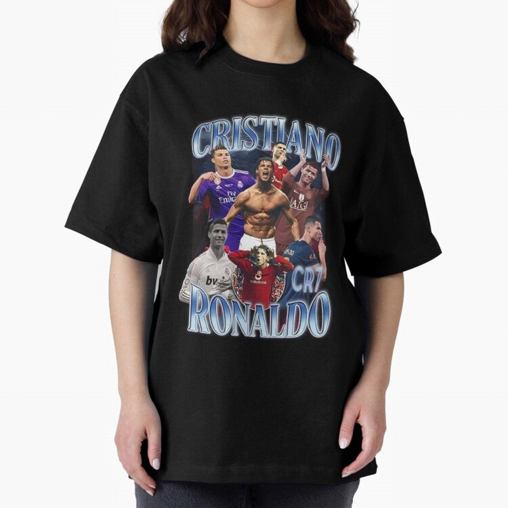 CR7 Oversized T-Shirt Bring International Match Energy to the FIFA World Cup 2026 Group Stage Journey through Neymar Highlights, Spain and Netherlands Pride, Worldwide Fan Energy, Dramatic Goals, Stadium Lights and Championship Celebrations; Great