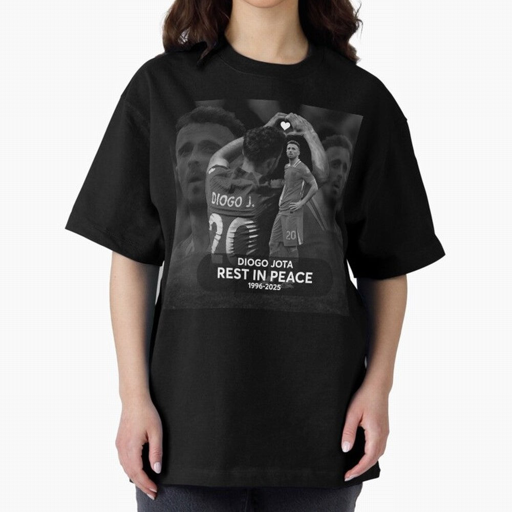 Diogo Jota rest in peace Oversized T-Shirt Join the Countdown to Match Day Hype around FIFA World Cup 2026, CR7, Spain, Supporter Pride, Iconic Celebrations, Legendary Names and Global Match Day Energy; Perfect for Fans, Collectors, Family