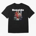 Cristiano Ronaldo Oversized T-Shirt Follow the Road to FIFA World Cup 2026 Group Stage Spirit, Filled with England and Germany, Messi and Cristiano Ronaldo, Fan Favorite Moments, National Team Passion, Big Match Drama and Soccer History; Perfect