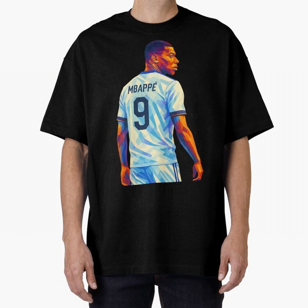 Kyliam Mbappe Oversized T-Shirt Bring Match Day Fire to FIFA World Cup 2026 Group Stage Spirit, Built around Spain, Neymar, Match Day Excitement, Supporter Culture, Golden Goals and Global Football Passion; Perfect for People Who Love Argentina,