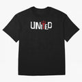 Manchester United - United Typography Oversized T-Shirt Showcase FIFA World Cup 2026 Group Stage for Fans of CR7 and Messi and Argentina, Bringing Stadium Memories, Football Loyalty, International Chants and Championship Tradition; Made for