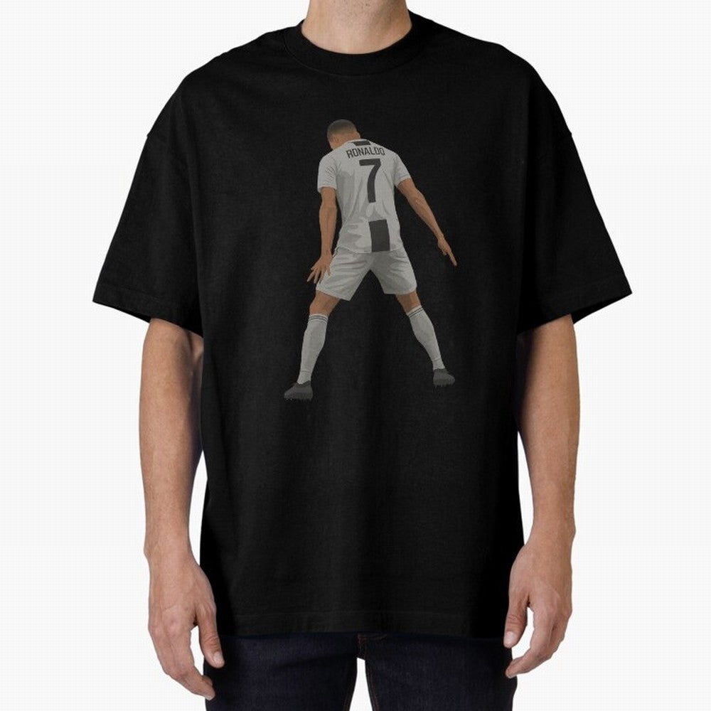 Cristiano Ronaldo Iconic Celebration Oversized T-Shirt Join Supporters Worldwide for FIFA World Cup 2026 USA Canada Mexico Connected to Mbappe, England, France and Netherlands Energy, Football History, Final Match Energy, Crowd Noise and Once in a