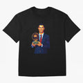 Cristiano Ronaldo Wpap Art Oversized T-Shirt Make Your Look Match FIFA World Cup 2026 for Fans of Messi, Neymar and Mbappe and Brazil, Bringing Champion Mindset, Group Stage Buzz, Knockout Tension and Passionate Fan Culture; Perfect for Supporters