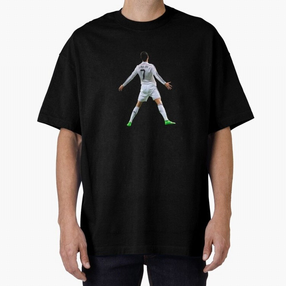 DESIGN CRISTIANO RONALDO CR7 STICKER Oversized T-Shirt Make the Season About Match Day Hype around FIFA World Cup 2026 Group Stage, CR7 and Messi, Argentina, France and Brazil, Soccer Culture, Superstar Moments, National Team Dreams and Competitive