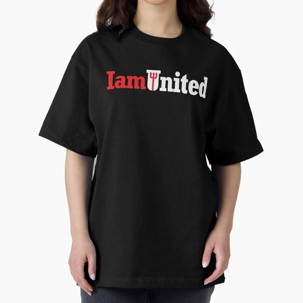 Manchester United I am United Oversized T-Shirt Support Your Favorite Stars during FIFA World Cup 2026 Group Stage Spirit, Connected to England, France and Netherlands, Haaland and Mbappe, Soccer Culture, Superstar Moments, National Team Dreams and
