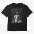 CR7 The Goat Poster Oversized T-Shirt Bring a Vintage Feel to the FIFA World Cup 2026 Journey through Cristiano Ronaldo, Haaland and CR7 Highlights, Brazil, Portugal and Argentina Pride, Soccer Culture, Superstar Moments, National Team Dreams and