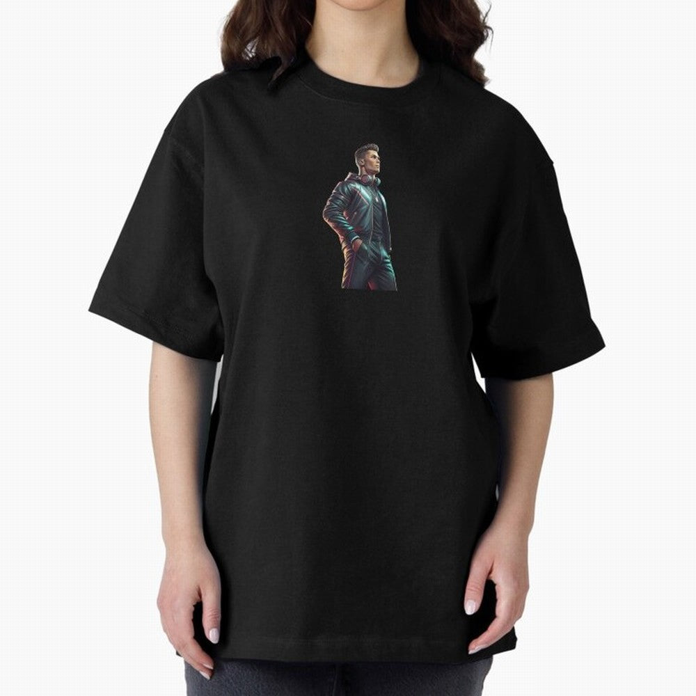 Cristiano Ronaldo Dj Oversized T-Shirt Represent Football Lovers during Match Day Hype around FIFA World Cup 2026 Group Stage, Neymar, Haaland and Cristiano Ronaldo, Netherlands, Football Festival Excitement, Trophy Ambitions, Country Rivalries and