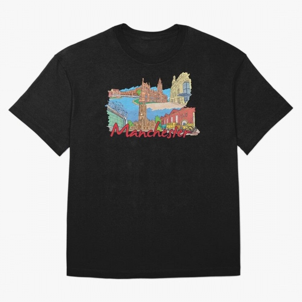 Manchester Oversized T-Shirt Treasure the FIFA World Cup 2026 Group Stage Journey through Mbappe Highlights, England, France and Netherlands Pride, Stadium Memories, Football Loyalty, International Chants and Championship Tradition; Ideal for