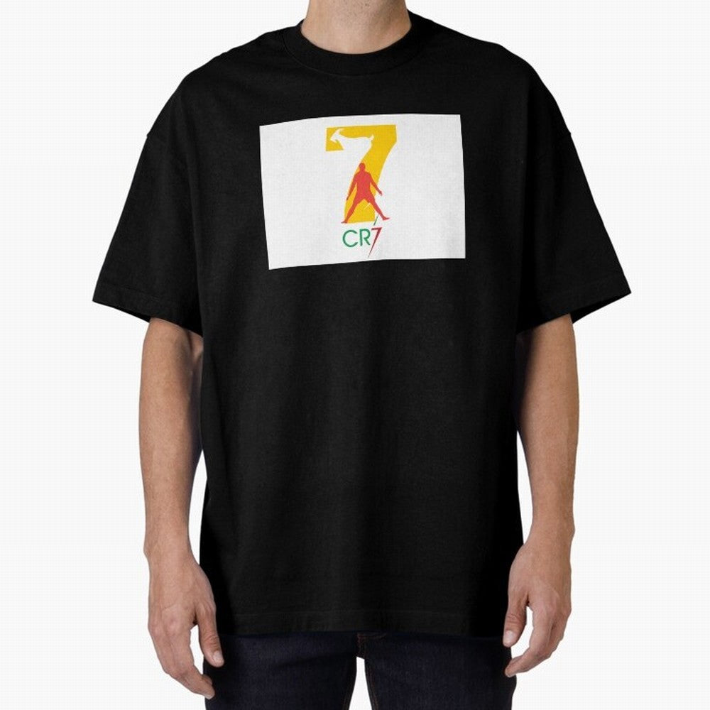 Ronaldo GOAT Oversized T-Shirt Remember Iconic Moments from FIFA World Cup 2026 for Fans of Neymar, Haaland and Cristiano Ronaldo and Germany, Bringing Football Passion, Legendary Performances, Festival Vibes and Supporter Community; Ideal for