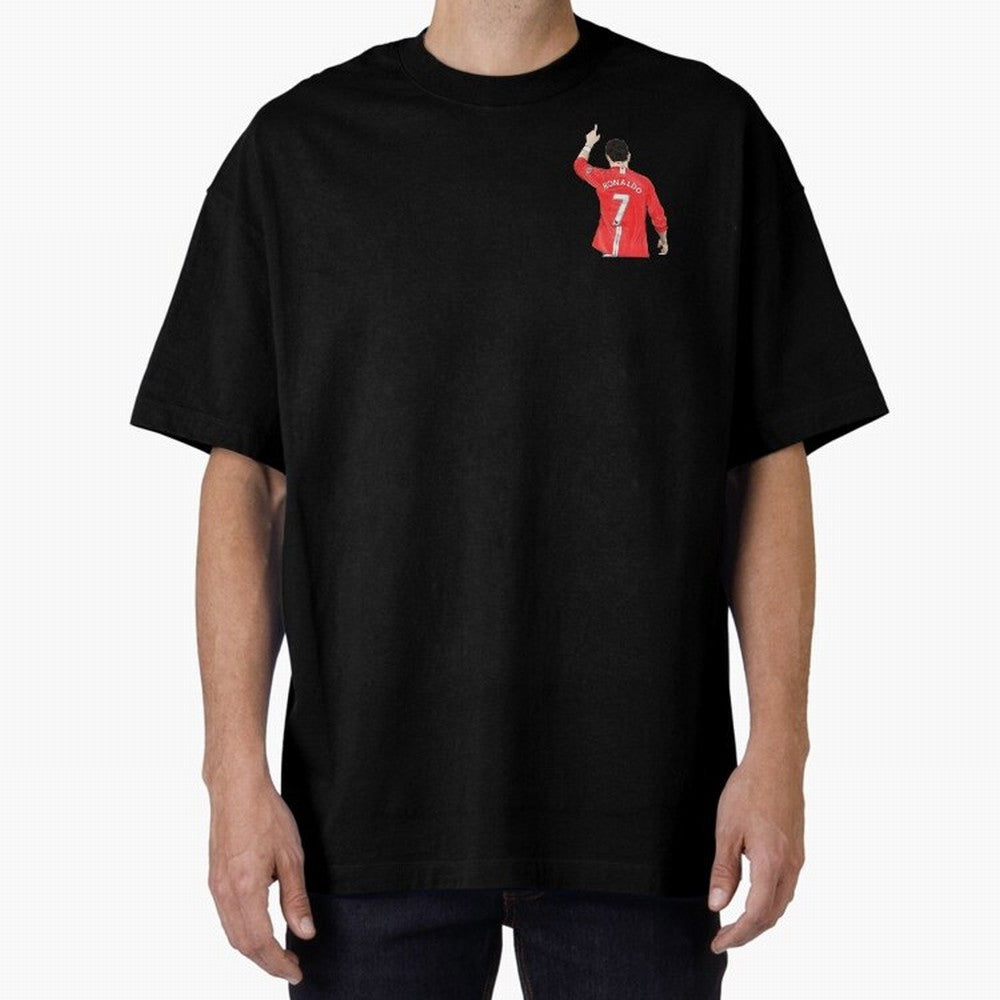 Cristiano Ronaldo CR7 Oversized T-Shirt Show Passion for the Stars of FIFA World Cup 2026 Group Stage Spirit, Capturing France and Portugal, Messi and Cristiano Ronaldo, Soccer Culture, Superstar Moments, National Team Dreams and Competitive Fire;