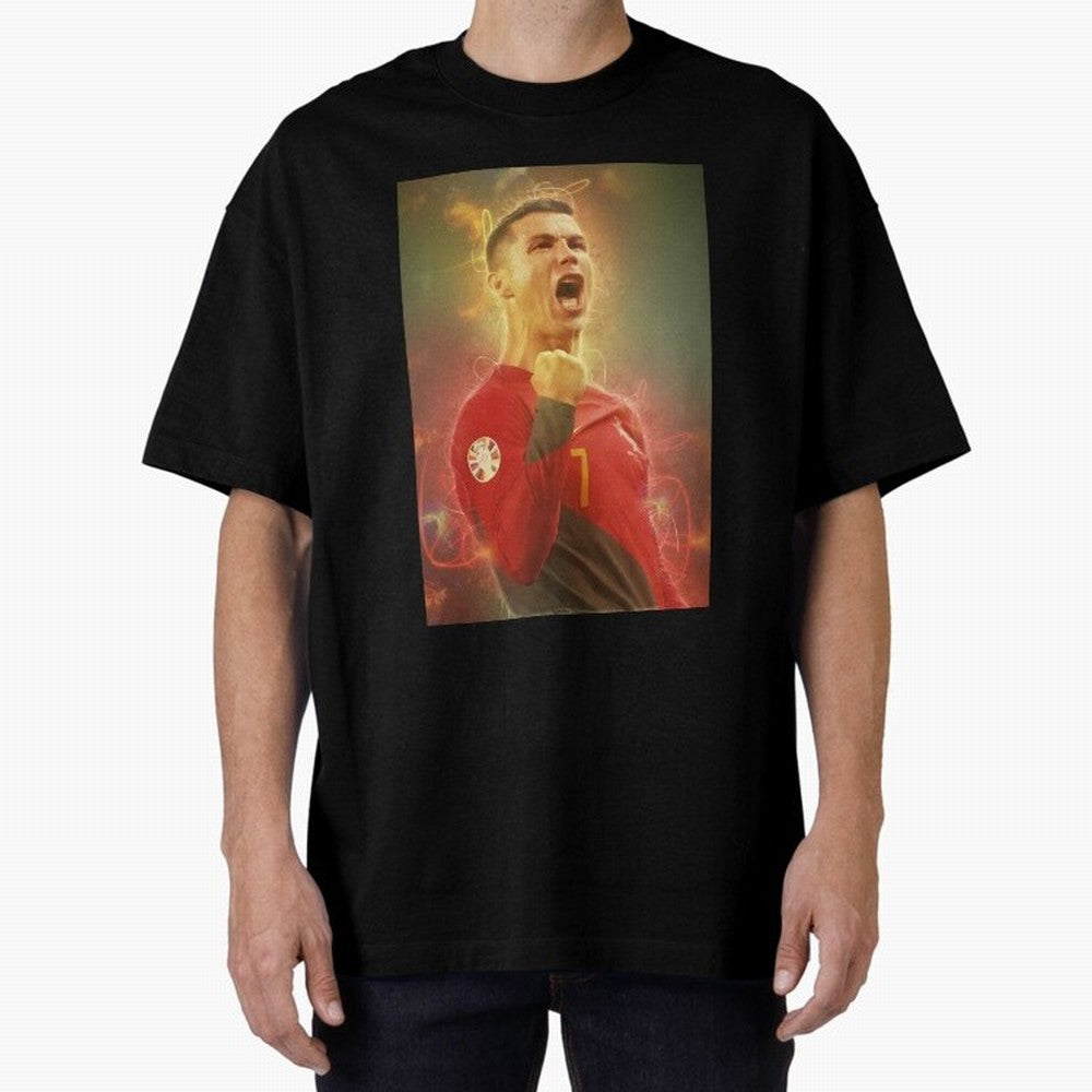 Ronaldo portugal jarsey Oversized T-Shirt Bring Home FIFA World Cup 2026 Group Stage for Fans of Haaland and England and Germany, Bringing Tournament Hype, Historic Matchups, Family Viewing Parties and Global Sports Pride; Made for Collectors Who