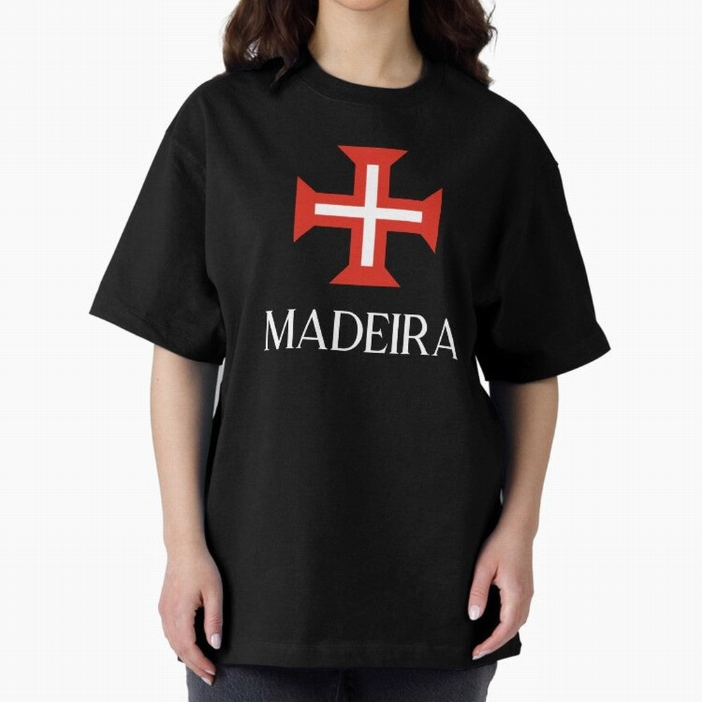 Madeira Oversized T-Shirt Celebrate Supporters United by FIFA World Cup 2026 Connected to Mbappe, Netherlands Energy, Classic Soccer Heritage, Championship Pressure, Fan Loyalty and International Pride; Made for Die Hard Supporters, Soccer Lovers,