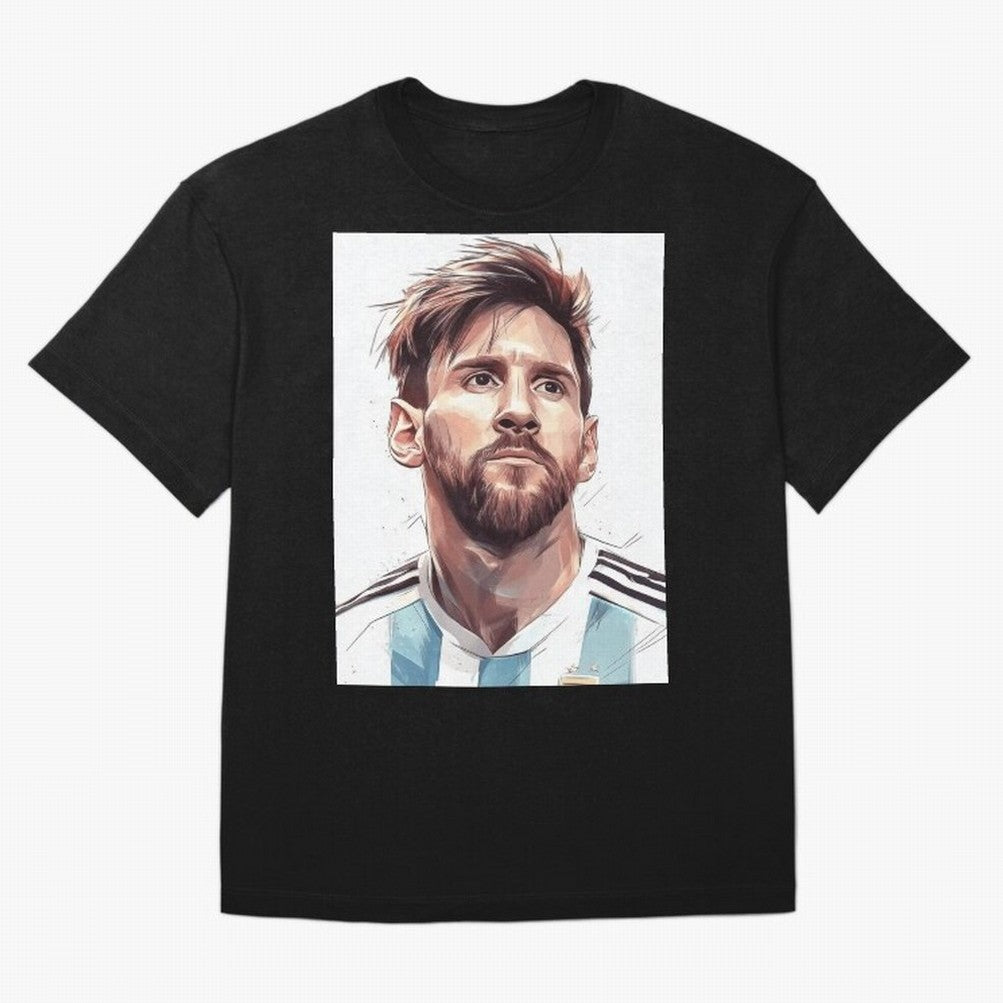 Lionel Messi Oversized T-Shirt Celebrate Supporters United by Global Football Passion for FIFA World Cup 2026 Group Stage, Featuring Cristiano Ronaldo, Haaland and CR7, Argentina and Brazil, Champion Mindset, Group Stage Buzz, Knockout Tension and
