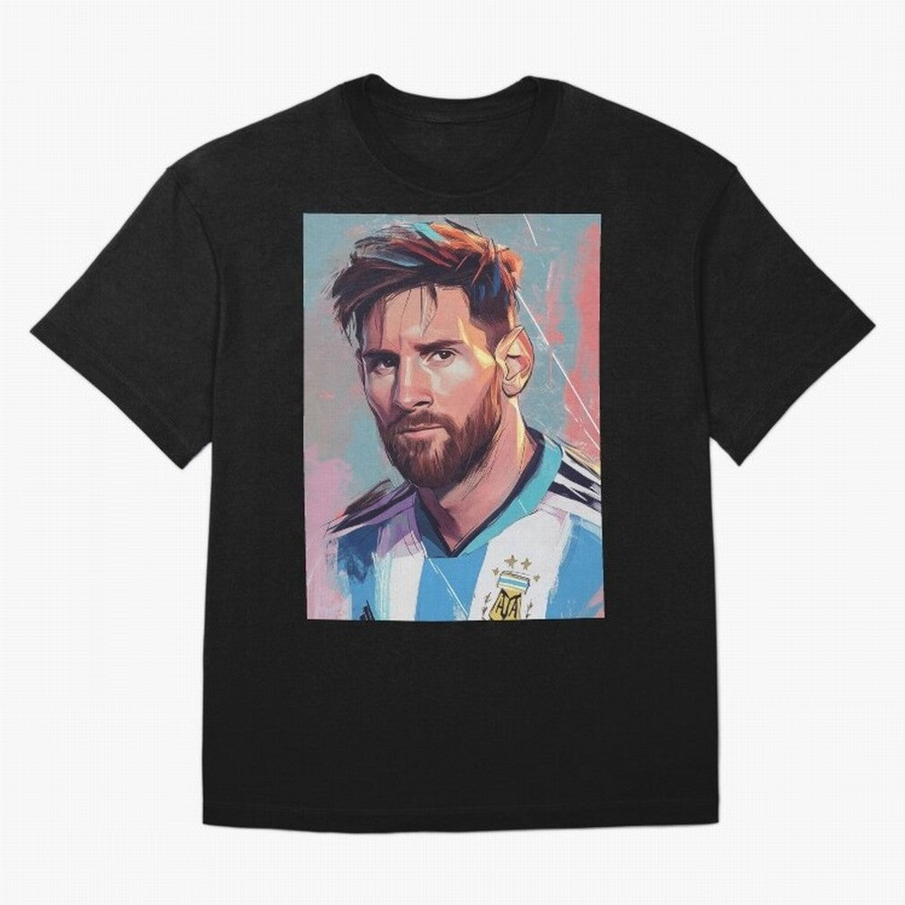 Lionel Messi Oversized T-Shirt Keep the Legacy of Match Day Hype around FIFA World Cup 2026, Haaland and Mbappe, England and Germany, Stadium Memories, Football Loyalty, International Chants and Championship Tradition; Perfect for People Who Love