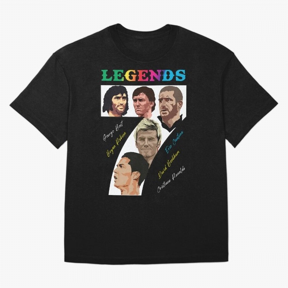 LEGENDS OF FOOTBALL Oversized T-Shirt Live for the Drama of the FIFA World Cup 2026 Journey through Mbappe Highlights, England and Germany Pride, Match Day Excitement, Supporter Culture, Golden Goals and Global Football Passion; Made for Collectors