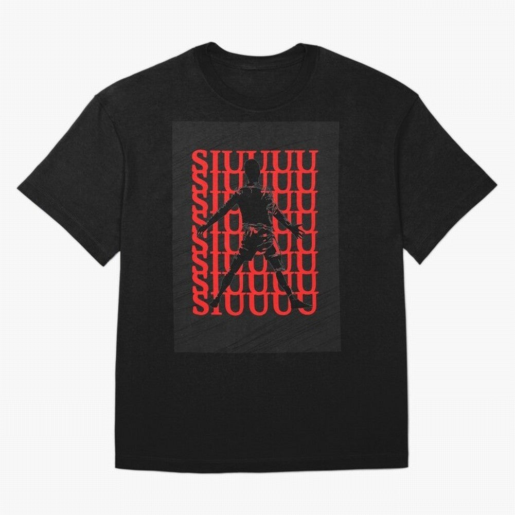 cristiano ronaldo siuuu Oversized T-Shirt Treasure the FIFA World Cup 2026 USA Canada Mexico Journey through Neymar Highlights, France Pride, Stadium Memories, Football Loyalty, International Chants and Championship Tradition; Made for Die Hard