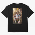 Lionel Messi Oversized T-Shirt Celebrate Every Goal in FIFA World Cup 2026 USA Canada Mexico Spirit, Featuring Spain, Haaland and Mbappe, Supporter Pride, Iconic Celebrations, Legendary Names and Global Match Day Energy; Great for Supporters Who
