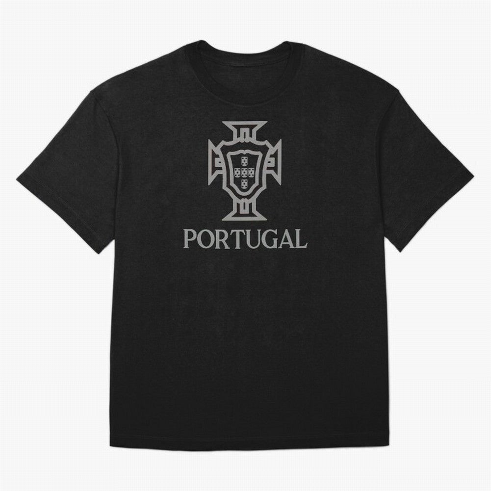 Portugal Grey 2 Oversized T-Shirt Celebrate Global Passion for Global Football Passion for FIFA World Cup 2026 USA Canada Mexico, Highlighting Haaland and Mbappe, France, Global Supporter Spirit, Legendary Goals, National Colors and Tournament