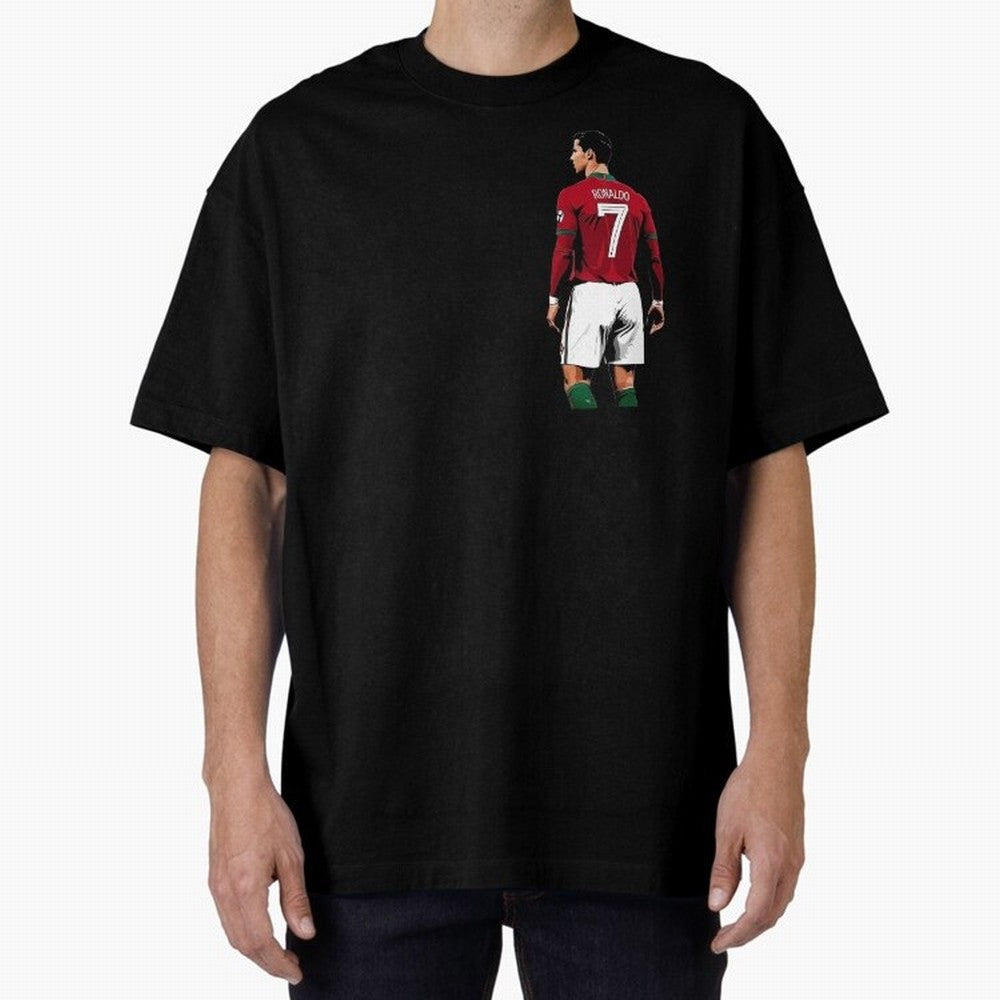 Cristiano Ronaldo inspired design Oversized T-Shirt Keep Football History Alive during FIFA World Cup 2026 Group Stage for Fans of Cristiano Ronaldo and France, Bringing Stadium Chants, National Pride, Trophy Dreams and Unforgettable Football