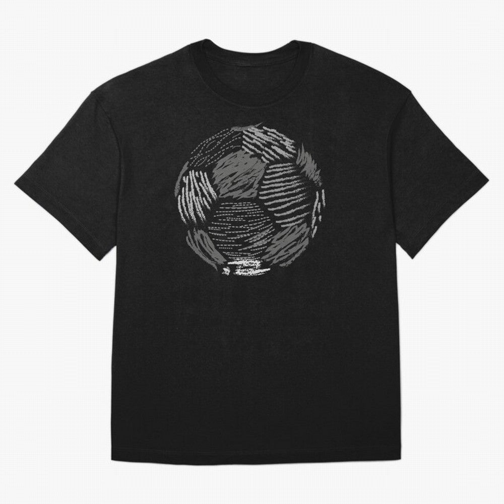 Soccer ball Oversized T-Shirt Stand Out with Spirit from Global Football Passion for FIFA World Cup 2026 Group Stage, Connected to Neymar, France and Portugal, Match Day Excitement, Supporter Culture, Golden Goals and Global Football Passion; Ideal