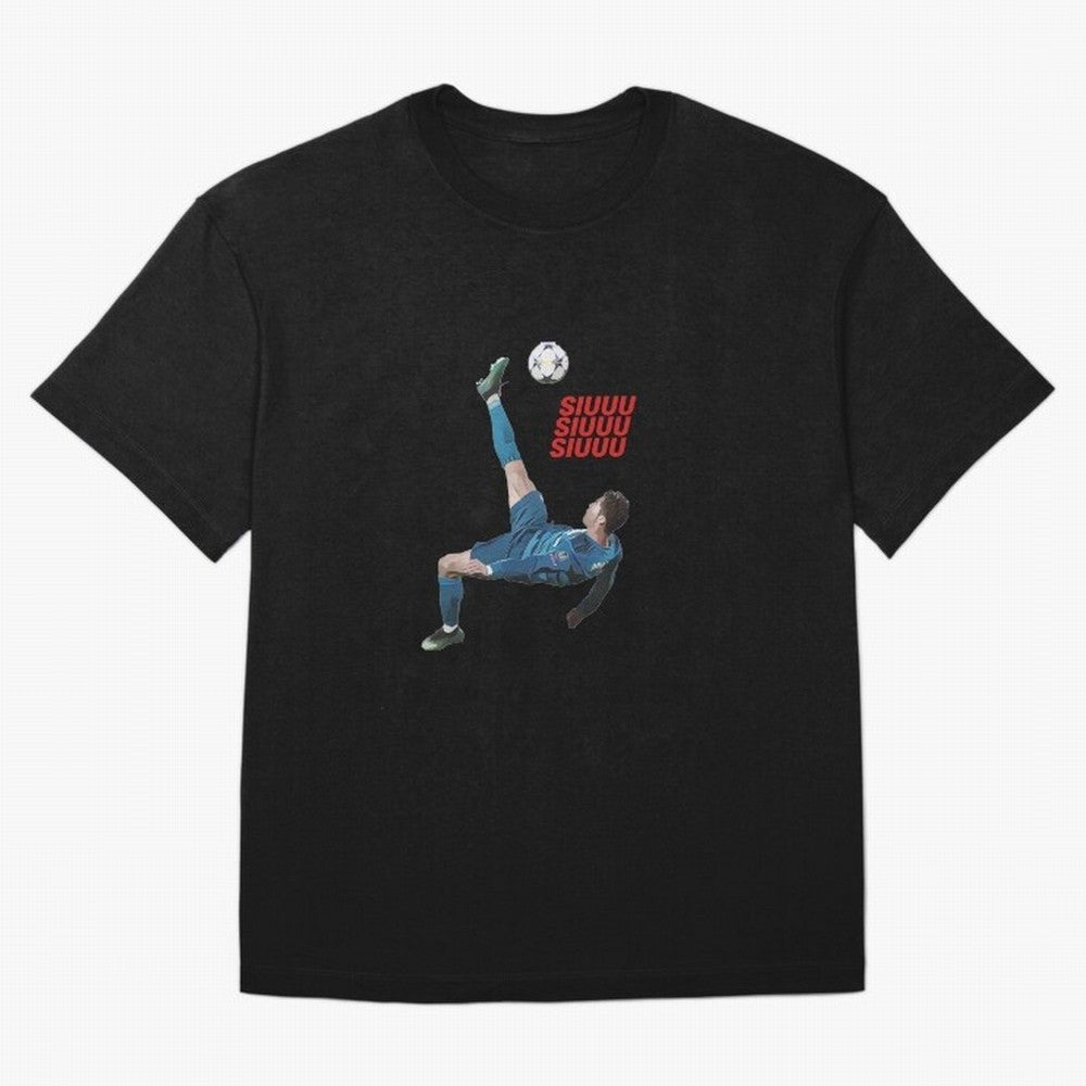 SIUUU #33 Oversized T-Shirt Bring Supporter Culture to FIFA World Cup 2026 Spirit, Celebrating England, France and Netherlands, Mbappe and Neymar, Match Day Excitement, Supporter Culture, Golden Goals and Global Football Passion; Made for