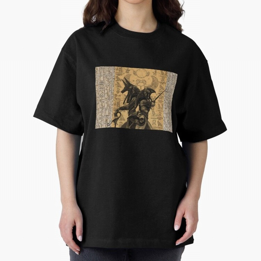 ANUBIS HORUS Oversized T-Shirt Honor Football Greatness during the FIFA World Cup 2026 Journey through Haaland and Mbappe Highlights, Portugal Pride, Fan Favorite Moments, National Team Passion, Big Match Drama and Soccer History; Perfect for