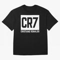 Cristiano Ronaldo white Oversized T-Shirt Celebrate Soccer Greatness during FIFA World Cup 2026 USA Canada Mexico for Fans of Messi, CR7 and Mbappe and Spain and Netherlands, Bringing Retro Football Energy, Iconic Rivalries, Trophy Chase Drama and