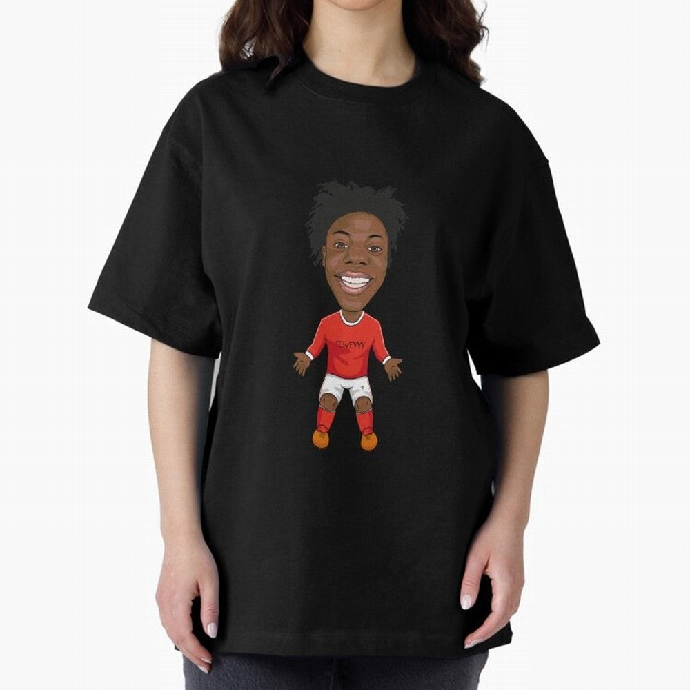 ISHOWSPEED-SEWEY Oversized T-Shirt Bring Trophy Dreams to FIFA World Cup 2026 Spirit, Connected to England and Germany, Mbappe, Champion Mindset, Group Stage Buzz, Knockout Tension and Passionate Fan Culture; Ideal for Football Dads, Football Moms,