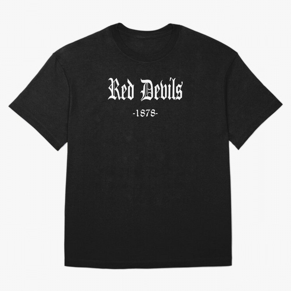 Red Devils Oversized T-Shirt Bring Champion Energy into Global Football Passion for FIFA World Cup 2026 USA Canada Mexico, Capturing Neymar, Portugal, Football History, Final Match Energy, Crowd Noise and Once in a Lifetime Moments; Perfect for