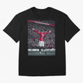 Cristiano Ronaldo Manchester United Oversized T-Shirt Spotlight FIFA World Cup 2026 for Fans of Neymar and Portugal, Spain and Germany, Bringing Retro Football Energy, Iconic Rivalries, Trophy Chase Drama and Stadium Atmosphere; Perfect for Fans,